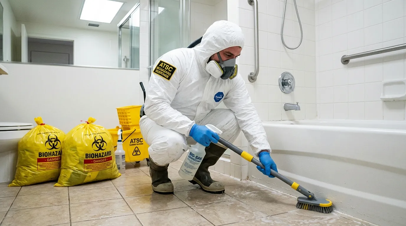 Decontamination equipment deployed for Blood Cleanup in Stonecrest